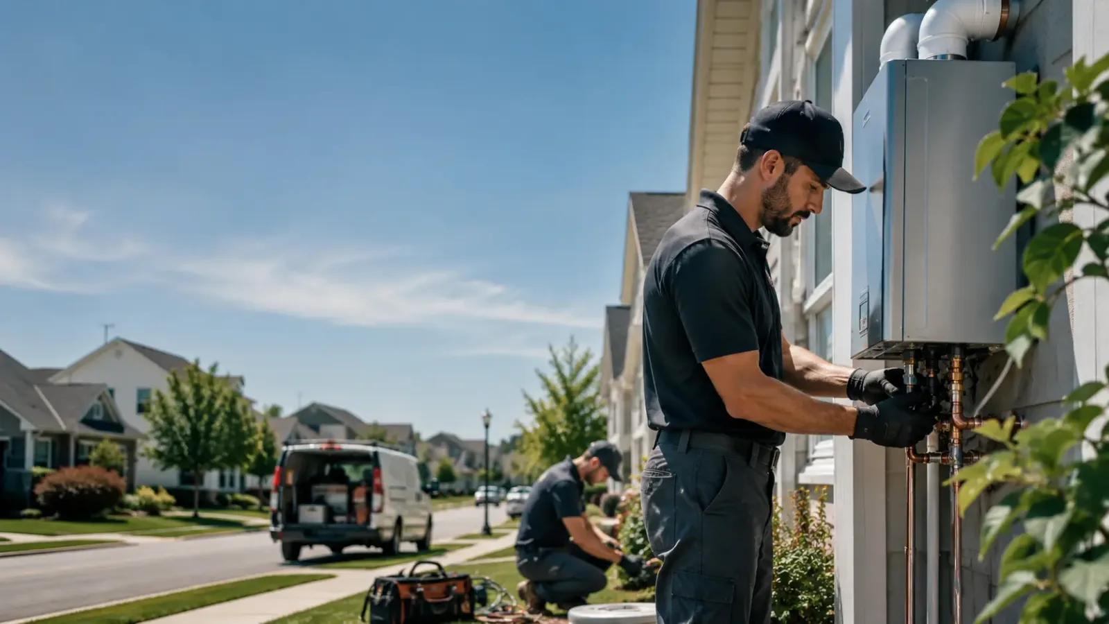 Tankless Water Heater Installation in Ashton, MD